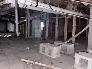 Failing Crawl Space Supports - Jacksonville, FL