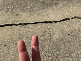 Pool Deck Cracked and Sinking