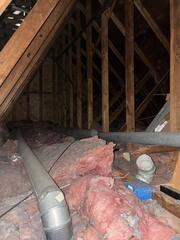 Attic Gets New Blown-In Cellulose Insulation in Brielle, NJ