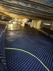 Installation of Drainage Matting