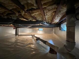 Encapsulated Crawl Space