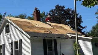New Plywood Is Installed