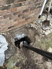 Helical Pier Installation