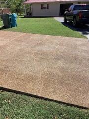 Our 3-Part Concrete Protection System has lifted, leveled, and protected this driveway.