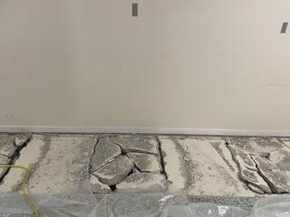 Breaking Up Concrete within the Basement