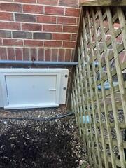New Crawl Space Door