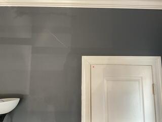 Interior Wall Crack