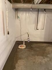 SuperSump Added To Keep Basement Dry