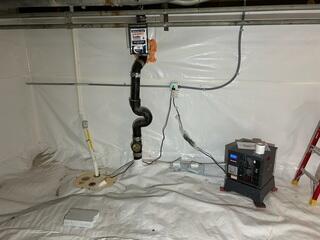 Triple Safe pump and SaniDry Sedona