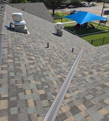 Completed Shingle Placement