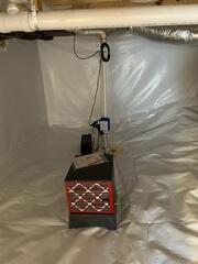 SaniDry Sedona dehumidifier