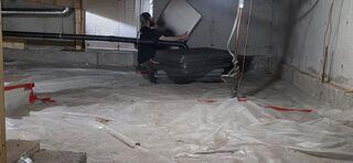 SilverGlo© Installation In Progress