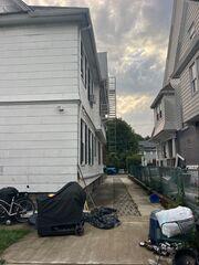 Addtional siding damage