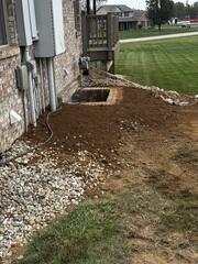 Completed and Backfilled  Installation Area