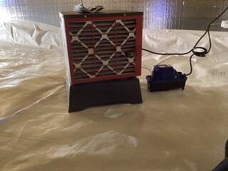 Crawl Space Dehumidifier in Wilmington, OH
