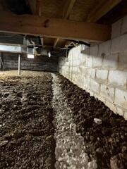 Crawl Space Waterproofing System in Georgetown, KY