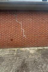 Cracks in Exterior Wall