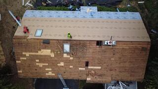 Ice and Water Shield & Underlayment Are Installed