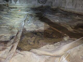 Wet Crawl Space in Milford, OH