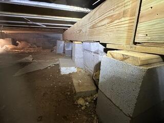 Poor DIY Beam Installation