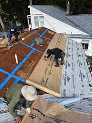 Underlayment Is Installed