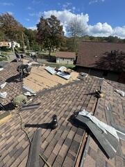 New Shingles Are Installed