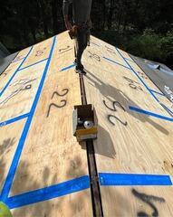 Seams Are Taped & Underlayment Is Installed