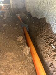Crawl Space Drainage System