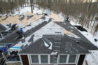 New Shingles Are Installed