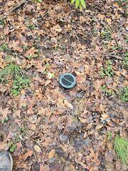 Discharge Line is Installed in the Yard