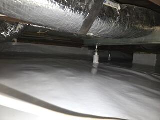 CleanSpace Encapsulation for a Healthier Crawl Space - Jacksonville, FL
