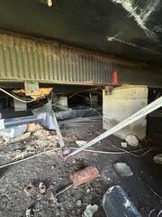 Before work began, the Callahan crawl space showed clear signs of high humidity and material decay. Rusted metal supports, debris, and exposed soil created an unhealthy environment beneath the home. These conditions can lead to wood rot, poor air quality, and long-term structural concerns making this space a perfect candidate for full encapsulation and moisture control.