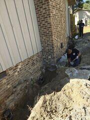 Installing Helical Piers - Nashville, FL