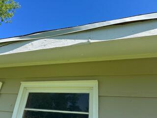 Starter Strip & Fascia damage