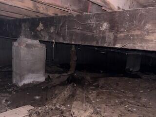 Another Look at the Dirt Crawl Space