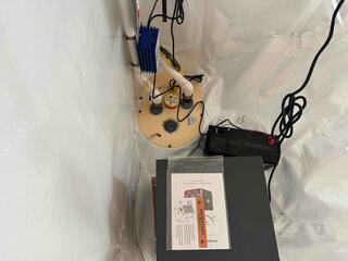 A TripleSafe Sump Pump and Dehumidifer