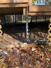 Helical Pier Installation Begins