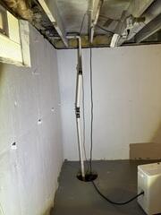 Old Sump Pump System