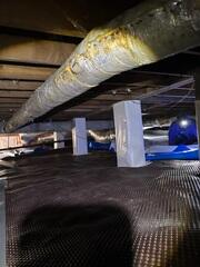 Drainage Matting Installed