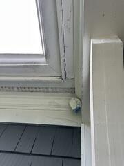 Cracked soffit/fascia