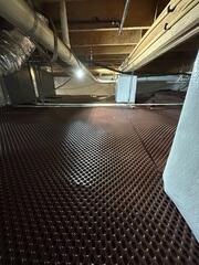 Drainage Matting Installed