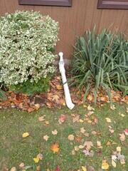 Discharge with Iceguard.