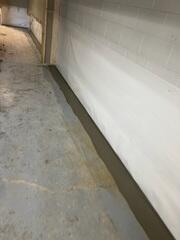 Like our other wall systems, it can hold back water vapor passing through your foundation walls, directing it to your sump pump. With anti-microbial protection called UltraFresh built right in, no mold or mildew will grow on the CleanSpace!