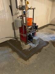 TrenchDrain Surface Drainage Around Utilities