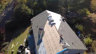 New Shingles Are Installed