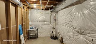 Basement mechanical room