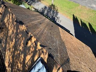 The Decking Is Exposed