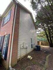 Downspout  on side of home