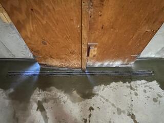 TrenchDrain Grated Basement Drain