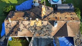 Making Way for the New Roof